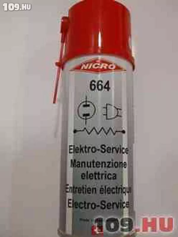 Nicro 664 (Elektro-szervíz kontakttisztító folyadék)